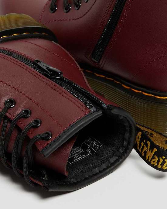 Botines Dr. Martens 1460 Niño Vino MX-79562